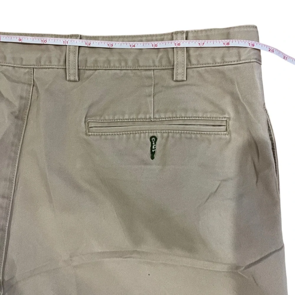 Polo Ralph Lauren Andrew Pant Mens 40 Khaki‎ Tan Double Pleated Cuffed Chinos